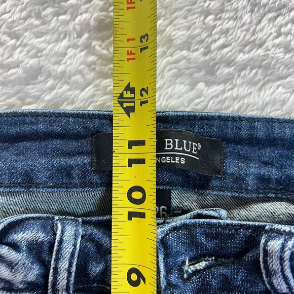 Judy Blue Los Angeles Women's Relaxed Fit Jeans Size 3/26 Blue Denim Medium Wash - Picture 7 of 9